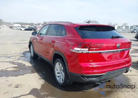 2021 Volkswagen Atlas Cross Sport 2.0T Se W/Technology from USA, damaged, VIN 1V2KC2CA6MC207995